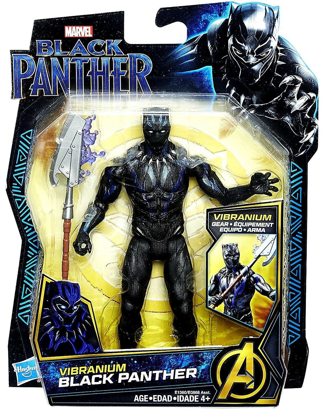 Marvel Vibranium Black Panther Action Figure