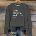 thumbnail image 5 of Fesfesfes Sleep Shirts Girls Crewneck Oversized Sweatshirt Children Fashion Long Sleeve Pullover Tops 1-12 Years, 5 of 6