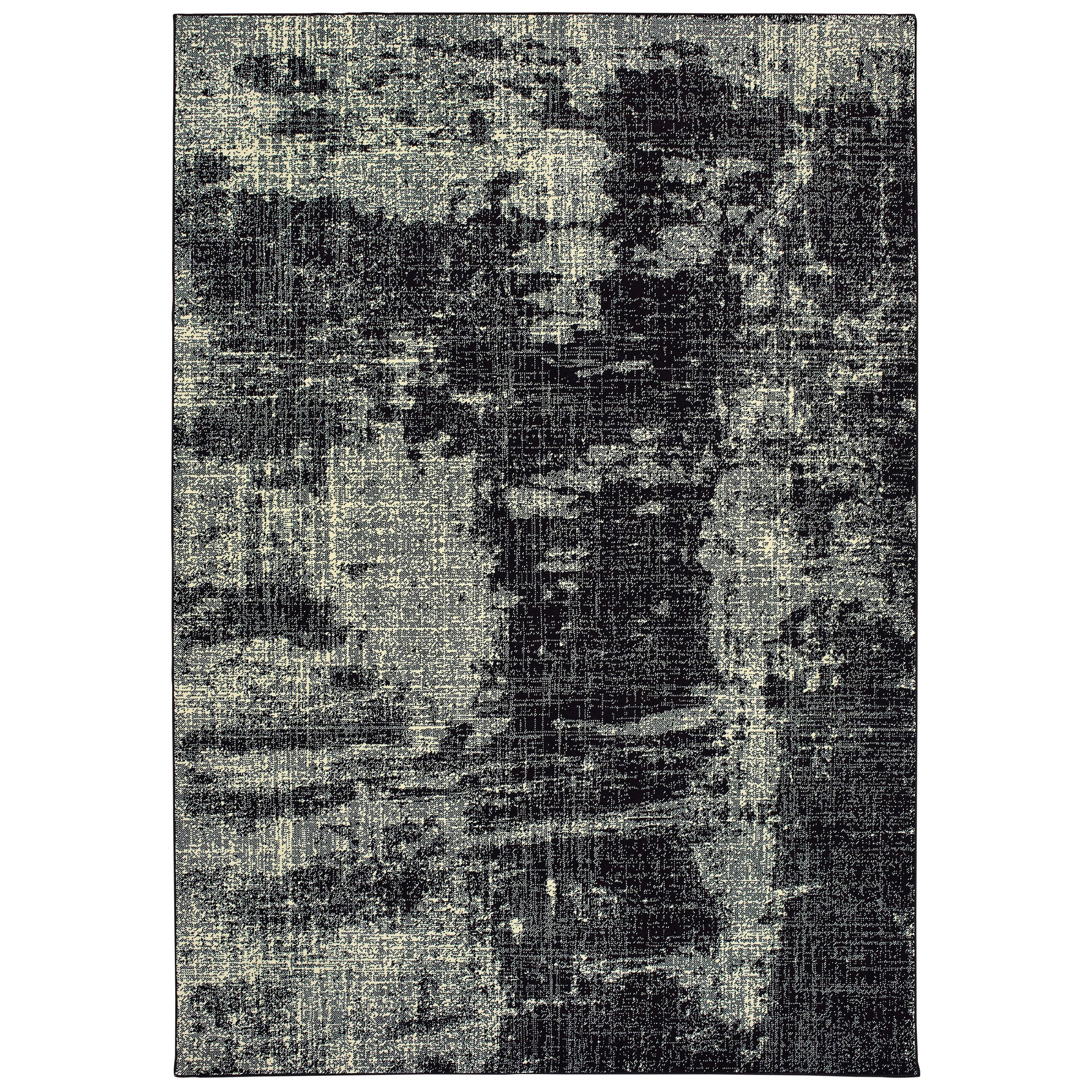 Avalon Home Logan Distressed Abstract Area Rug or Runner, Multiple Sizes