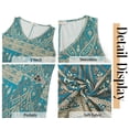 thumbnail image 5 of Fantaslook Summer Dresses for Women Casual V Neck Sleeveless Sundresses Floral Beach Short Dress with Pockets, 5 of 8