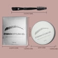 thumbnail image 3 of onlyliua Artículos En Liquidación Tints Líquidos Resistentes Al Agua y Sin Halos, Tintes para Cejas, Duraderos, de Secado Rápido, Resistentes Al Agua, Resistentes Al Sudor, Crema para Cejas, 5 G, 3 of 3