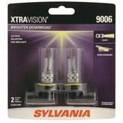 SYLVANIA 9006 XtraVision Halogen Headlight Bulb, 2 Pack