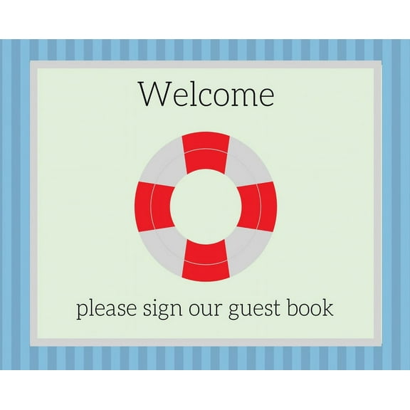 Guest Book for vacation home (Hardcover), (Hardcover)