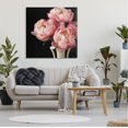 thumbnail image 3 of Stupell Industries Three Peonies Photography Botanical & Floral Photography Gallery Wrapped Canvas Art Print Wall Art, 36 x 36, 3 of 8