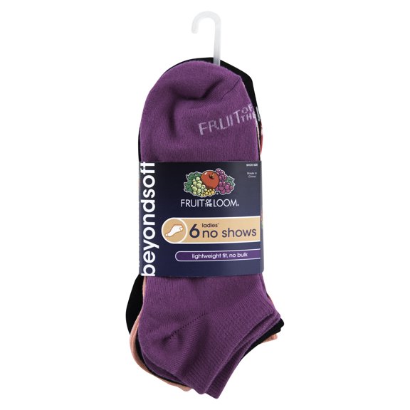 Women's Beyond Soft No Show Socks 6 Pack