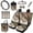 Bass Fishing American Flag, variant on 15 Pcs Aztec Eagle Car Seat Cover Full Set for Most Truck SUV Fashion Car Accessories Including Steering Wheel Cover Belt Cover Garbage Can Rear View Mirror Cover Coasters Keychain