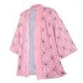 thumbnail image 1 of Anime Demon Slayer Kimetsu Geen Yaiba Haori Kimono Cosplay Kostuum Agatsuma Zenitsu Tomioka Giyuu Zomer Kostuums Jas ShirtS Gao Jinjia LED, 1 of 2