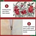 thumbnail image 4 of Christmas Wreath Throw Pillow Covers Winter Holiday Decorations Cushion Cover Set Of 4, 4 of 5