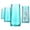 Highball Glass (4-Piece), variant on Artland Soho Optic 14 oz Goblet, Set of 4 - Elegant Design, Versatile Use for Wine, Cocktails, Beverages, Durable Construction, Great for Gatherings, Easy to Clean, Thoughtful Gift Idea (Turquoise)