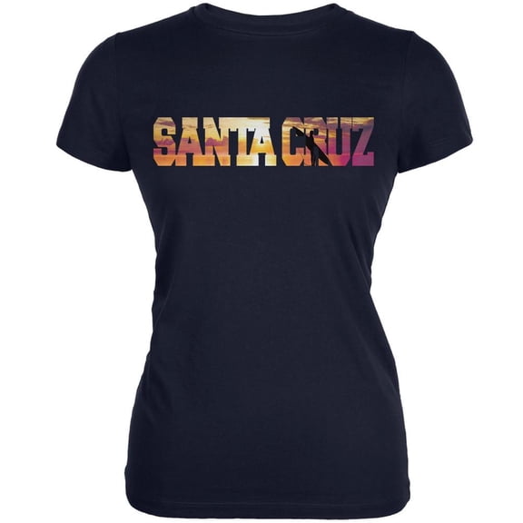 Old Glory Juniors Santa Cruz Sunset Short Sleeve Graphic T Shirt