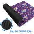 thumbnail image 6 of Long Mouse Pads for Desk,Purple Fairy Unicorn Pattern Desk Mats on Top Of Desks, Desk Mouse Pad Extra Large with 3mm Non-Slip Base and Stitched Edge for Gaming,Office,Work,Home 35.4"x15.7", 6 of 6