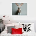 thumbnail image 4 of COMIO Deer Wall Art Picture Canvas Vintage Style Posters Print Modern Bathroom Decor Artwork Framed For Living Room Bedroom Wall Painting Home Decor,, 4 of 4