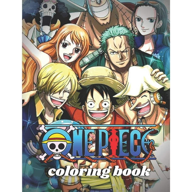 One Piece Coloring Books 30 High Quality Coloring Pages For Kids And Adults One Piece Coloring