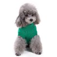 thumbnail image 3 of CICRKHB Dog Sweater Soft Warm Turtleneck, Knitted Clothes for Small Medium Large Pet | Turtleneck & Classic Design, Easy On/Off, Warm Winter Girls Boys Dogs Christmas Sweaters, Green, L, 3 of 3