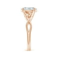 thumbnail image 3 of ANGARA IGI Certified Lab Grown 1.76 Ct Diamond Engagement Ring for Women in 14K Rose Gold (Size-9x7mm| Color-F-G| Clarity-VS) | April Birthstone, Anniversary, Jewelry Gift for Women | Diamond Ring, 3 of 4