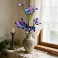 thumbnail image 4 of 7 Head Artificial Bouquets Featuring Simulated Butterflies And Silk Flowers Suitable For Indoor Window Displays And Outdoor Festive Garden Decorations, 4 of 6