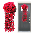 thumbnail image 1 of "2pcs Flores Artificial Wisteria Decoración  Hogar Fiesta Lab.G, Rojo ", 1 of 4