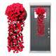 thumbnail image 2 of "2pcs Flores Artificial Wisteria Decoración  Hogar Fiesta Belug, Rojo ", 2 of 5