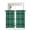 Green, variant on Buffalo Plaid Tier Curtains 45 Inch Length,Sheer Curtains for Bedroom Living Room Window Emerald Green Farmhouse Gingham Striped Short Kitchen Curtains Drapes for Small Half Window 27.5"x45" 2 Panels