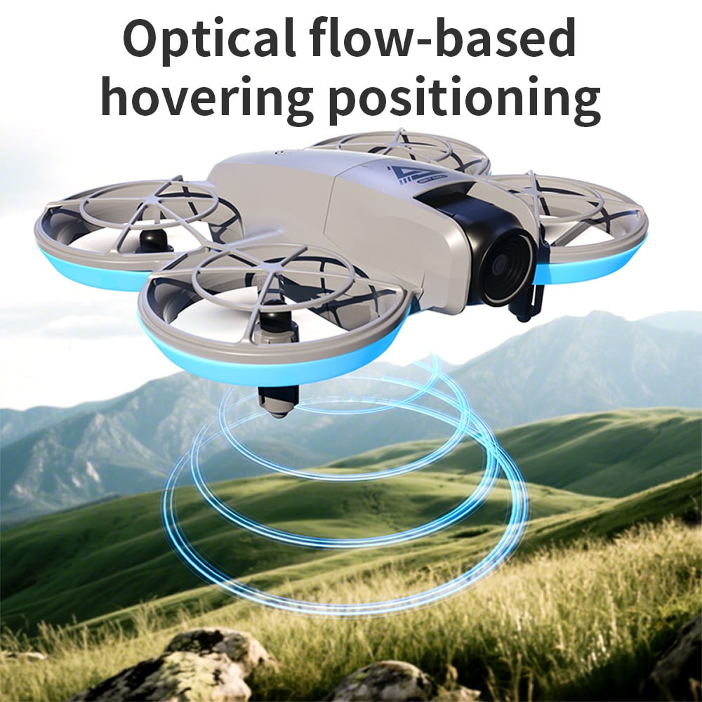 Drone Remote Control, Mini Airplane, 360° Flips, Full Propeller Guard Protection for Anti-Collision, Hovering, RC Helicopter for Adults and Beginners