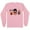 Pink, variant on Scissors Coffee Halloween Long Sleeve Shirt Unisex Large White