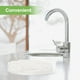 thumbnail image 5 of Jabonera redonda para baño, barra para el hogar, soporte para jabón, plato escurridor, bandeja de jabón de silicona, 5 of 6