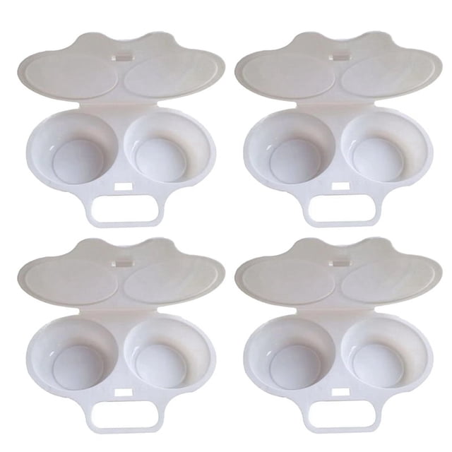 Vaporizador de Huevos para Microondas, Molde Redondo para Cocinar Huevos Al Vapor, Herramienta para Hervir Huevos, Utensilio de Cocina para Cocinar Huevos
