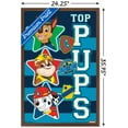 thumbnail image 3 of Nickelodeon Paw Patrol - Top Pups Wall Poster, 22.375" x 34", Framed, 3 of 6