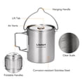 thumbnail image 2 of Vaso de Camping Lixada 750 ml Acero Inoxidable con Cuchara Plegable, 2 of 8