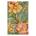 thumbnail image 7 of SAFAVIEH Chelsea Ema Floral Wool Area Rug, Blue, 6' x 9', 7 of 7