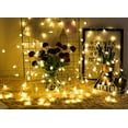 thumbnail image 3 of Zukuco Star Fairy Lights, 33FT/100 LEDs Plug in String Lights, 8 Mode Decoration String Lights for Indoor Outdoor, Party, Birthday, Valentine, Christmas (Warm White), 3 of 10