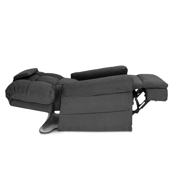 WiseLift Sleeper Lift Chair Enduralux Fabric, Fetaher Grey