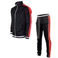 thumbnail image 4 of Ensemble de Survêtement pour Homme, Athlétique, Sport, Décontracté, Fermeture Éclair Intégrale, Course, Jogging, Gym, Veste et Pantalon, 4 of 6