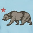 thumbnail image 3 of CafePress - California Bear With Star Women's Light T Shirt - Women's Classic T-Shirt, 3 of 4