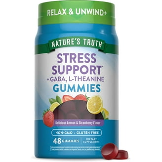 Nature Made Wellblends Stress Relief Gummies, 84 Count, L-Theanine