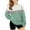 Green, variant on piuwrlz Long Sleeve Sweaters for Girls Boys Printed Sweatshirt Round Neck Without a Hat Hoodie Black Size 2 Years
