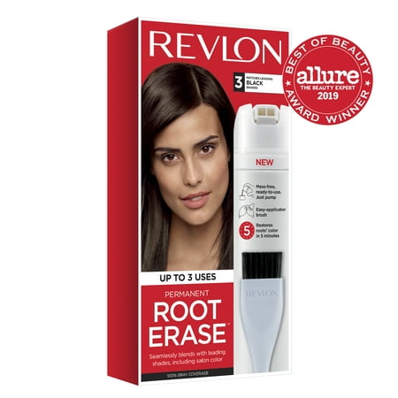 Revlon Root Erase™ Hair Color - Black (Best Way To Remove Black Hair Color)