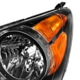 thumbnail image 3 of AKKON - Fits 2008 2009 2010 Honda Odyssey Van Front Black Housing Headlights Headlamps Assemblies Replacement, 3 of 5