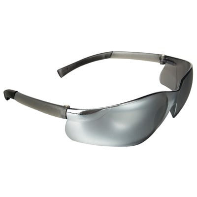 

N-Specs Tridon Sport Silver Mirrored Anti-Scratch Lens Safety Glasses - (24 Pairs)