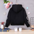 thumbnail image 6 of LUOGENLI Girls Hoodies Size 14-16 Zip Up Toddler Boys Girls Winter Long Sleeve Butterflies Printing Tops Hoodie Sweatshirt Clothes Pullover Cute Sweatshirts for Girls 10-12 18-24 Months, 6 of 6