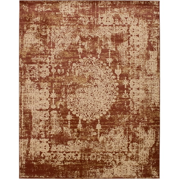 Lagoon Maude Rust Rug