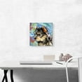 thumbnail image 2 of ARTCANVAS Yorkshire Terrier Dog Breed Canvas Art Print - Size: 12" x 12" (1.50" Deep), 2 of 9