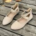 thumbnail image 2 of Shoes for Women,Casual Shoes For Everyday Wear Comfortable Closed Toe Design Easy On Style Versatile Flat Footwear For Dresses And All Seasons,Walking Shoes(Size:6.5), 2 of 5