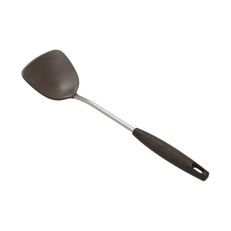 

JPGIF Big Promotion Food Grade Silicone Spatula Kitchen Utensils Household Spatula Non Stick Stainless Steel Special Spatula Wooden Handle