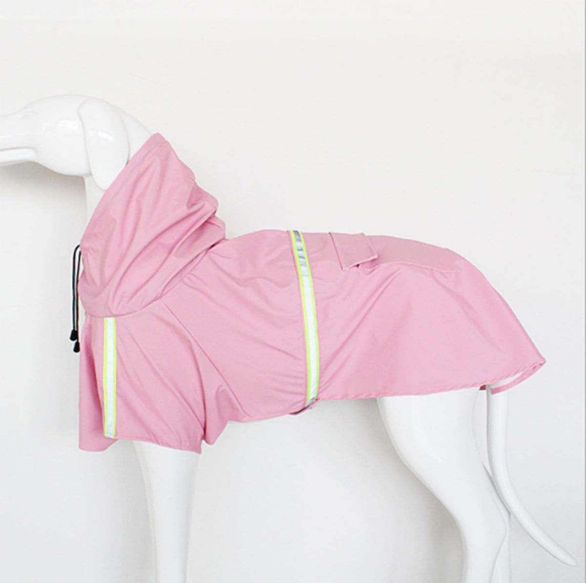 Dog Raincoats for Large Dogs, Waterproof Reflective Doggie Rain Coat