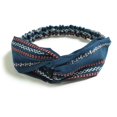 thumbnail image 3 of Paquete de 10 diademas para el pelo de mujer, diadema bohemia para mujeres y niñas, bandas para el pelo con estampado de flores, banda para la cabeza, trenzada cruzada elástica para la cabeza, bonitos accesorios para el cabello MFZFUKR FLD-2752, 3 of 6