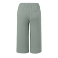 thumbnail image 5 of JIAYUE Women's Pants Calf Length Versatile Everyday Wear Comfortable Lightweight Trousers For Work Travel Casual Bottoms For Women, 5 of 5