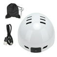 thumbnail image 1 of Casco de bicicleta inteligente 1080p con cámara, luz LED frontal y luz trasera, circunferencia de cabeza ajustable para adultos, hombres y mujeres, ciclismo blanco, 1 of 14