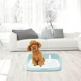 thumbnail image 2 of Washable Pet Training Toilet Tray Potty Tray Puppy Pee Small Puppy Toilet Tray Reusable, 2 of 8