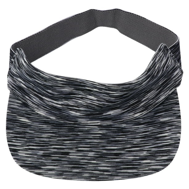 1 sombrero de sol de moda con visera de ala ancha para actividades al aire libre, protección solar, sombrero de verano (gris)
